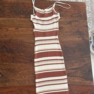 Fall knit bodycon dress
